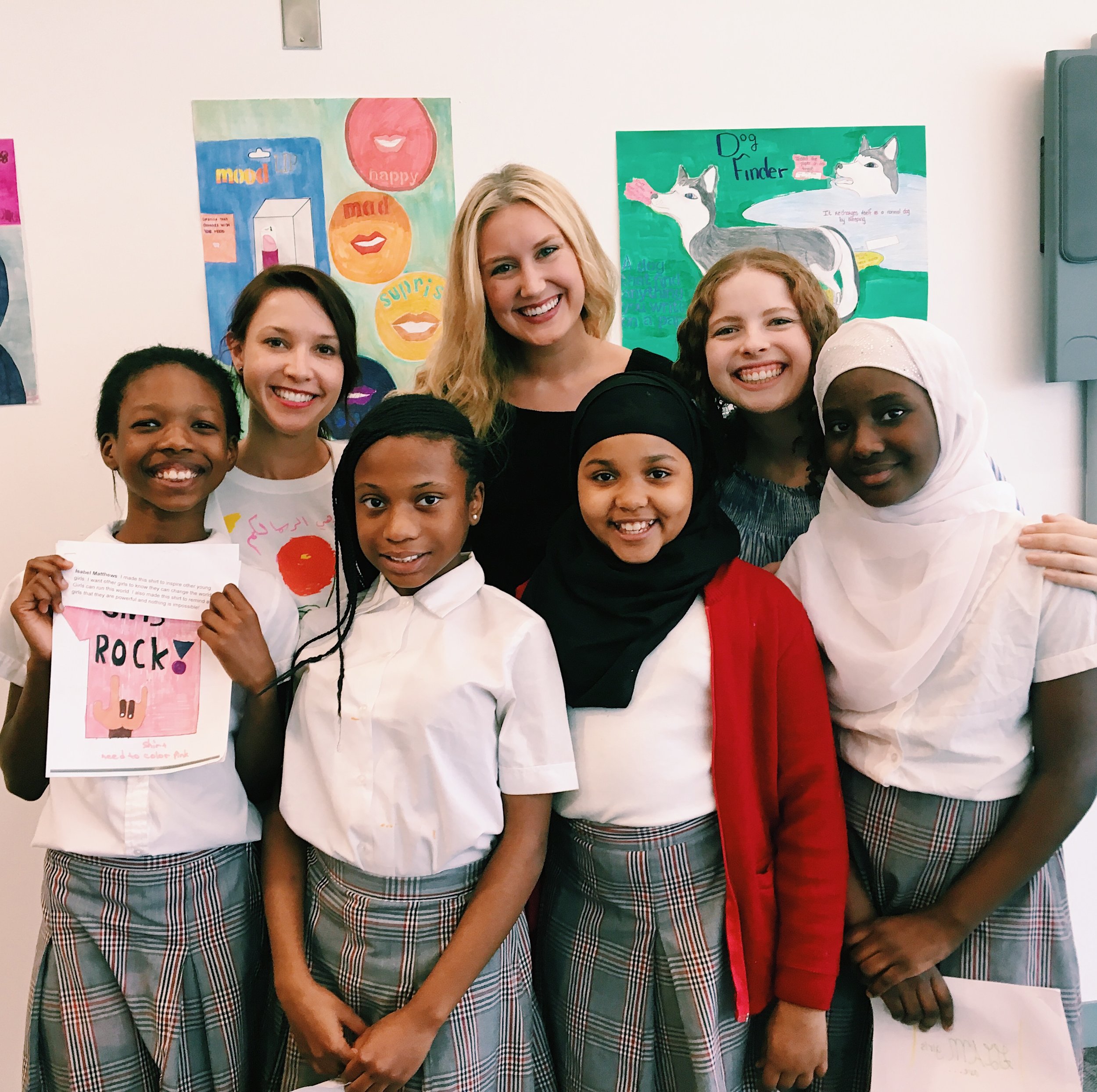 GLAM Girls Club Mentorship Day &amp; Design Competition